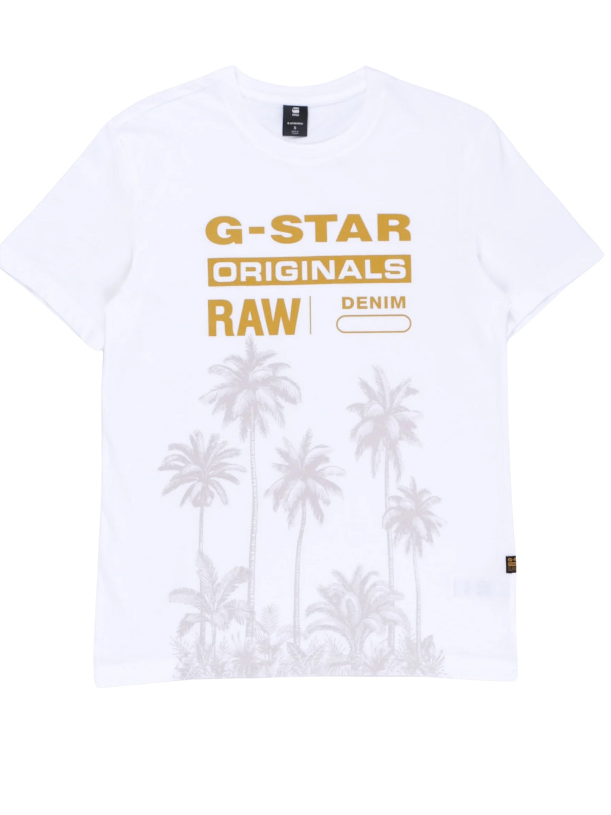 G-Star T-Shirt Palm Originals White